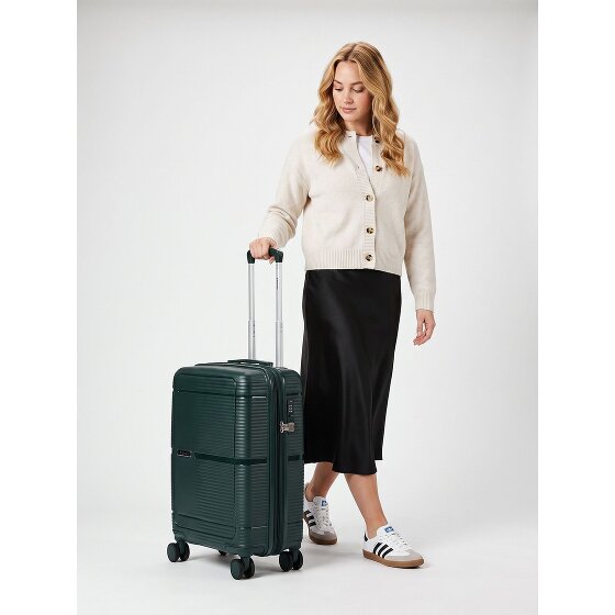 Benzi 5899 4 ruote Trolley cabina S 55 cm espandibile