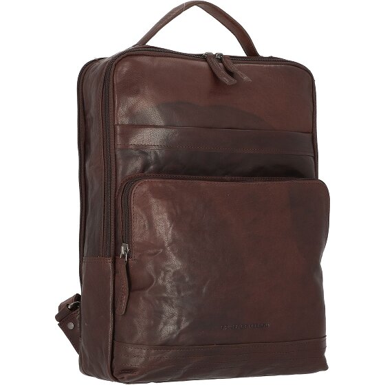 Spikes & Sparrow Zaino Bronco in pelle 40 cm Scomparto per laptop