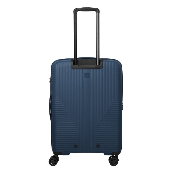 Travelite Air Stripe 4 ruote Set di valigie 3 pezzi con piega di espansione Travelite Air Stripe 4 ruote Set di valigie 3 pezzi con piega di espansione