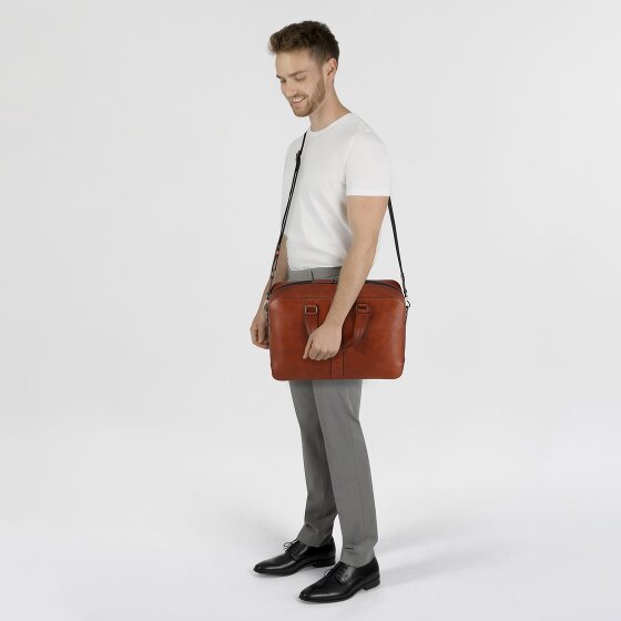 The Bridge Giacomo Aktentasche Leder 39 cm Laptopfach