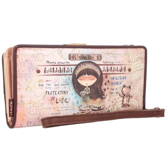 Anekke Menire Portafoglio Protezione RFID 18 cm