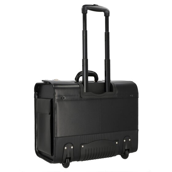 Dermata 2 ruote Carrello pilota Pelle 39 cm