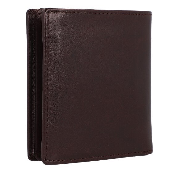 Braun Büffel Arezzo Portafoglio Protezione RFID Pelle 9.5 cm