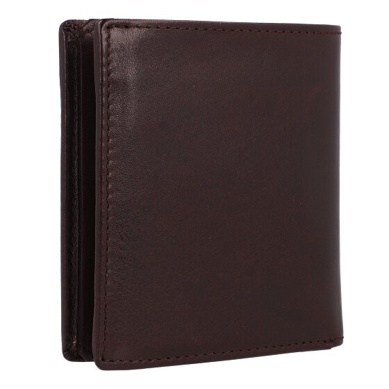 Braun Büffel Arezzo Portafoglio Protezione RFID Pelle 9.5 cm