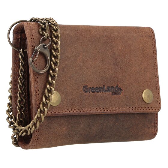 Greenland Nature Montenegro Portafoglio RFID in pelle 12,5 cm