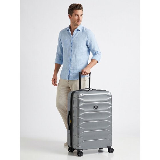 Delsey Paris Meteor 4 ruote Carrello L 78 cm espandibile