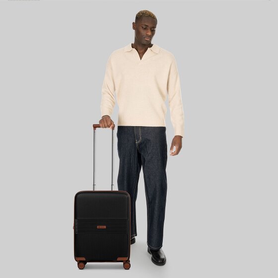 Farmhood Straw Edition 02 4 ruote Trolley cabina 55 cm espandibile