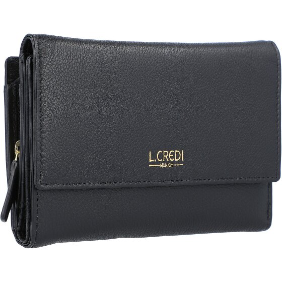 L.Credi Portafoglio Evelyn RFID in pelle 14,5 cm