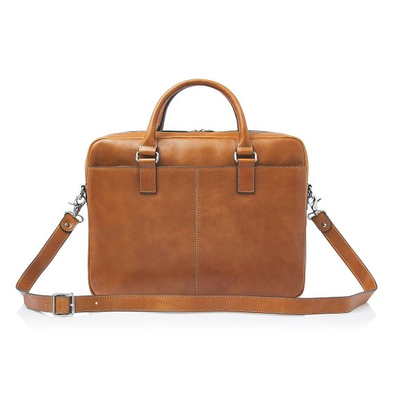 Castelijn & Beerens Peter Valigetta Protezione RFID Vera Pelle 40 cm Vano porta PC