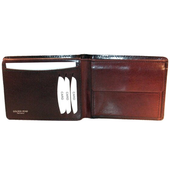 Golden Head Portafoglio Colorado RFID in pelle 12 cm