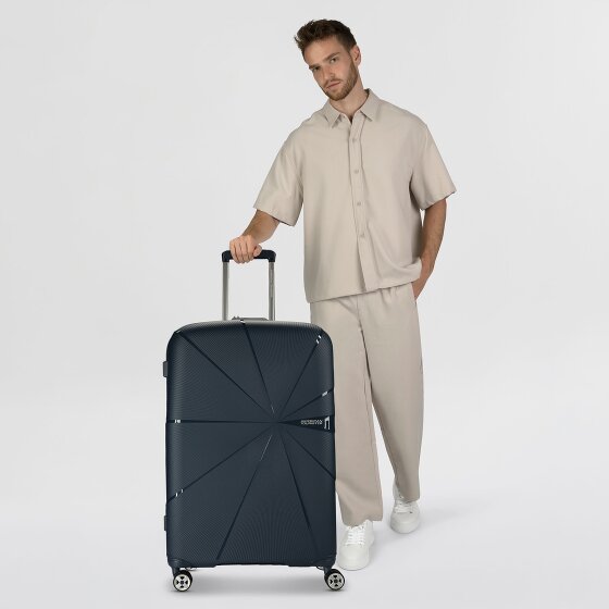 American Tourister Starvibe 4 ruote Carrello 77 cm con piega di espansione