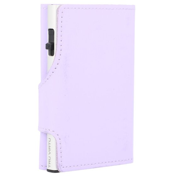 Tru Virtu Custodia per carte di credito Click & Slide Portafoglio RFID in pelle 6,5 cm