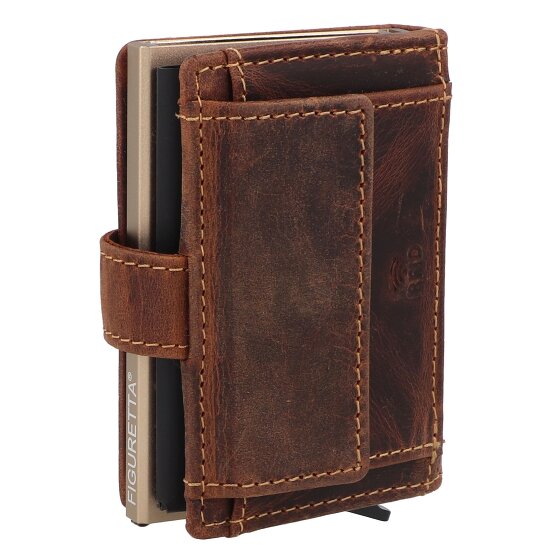 Greenburry Vintage Portafoglio Protezione RFID Pelle 7.5 cm