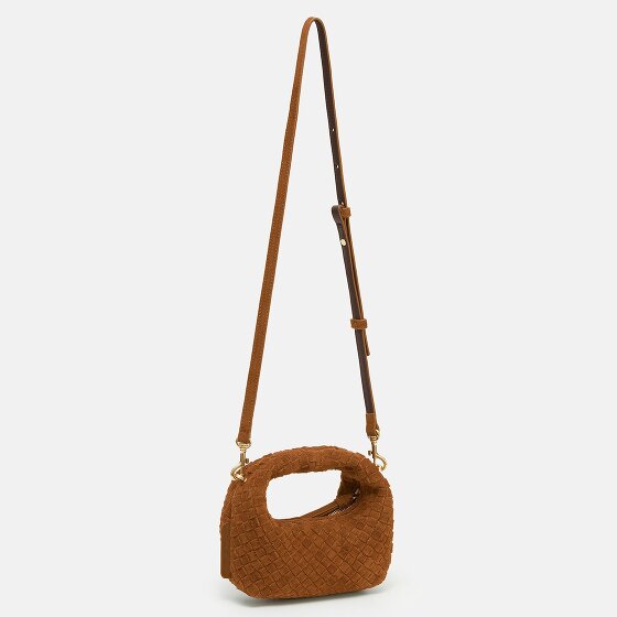 LES VISIONNAIRES Greta Micro weave Borsetta Pelle 20 cm
