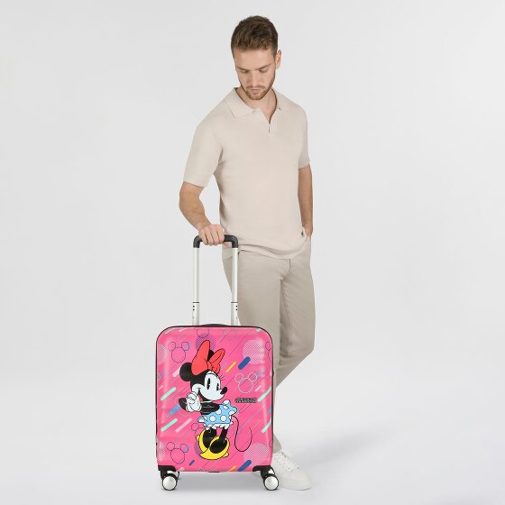American Tourister Wavebreaker Disney 4 ruote Carrello della cabina 55 cm