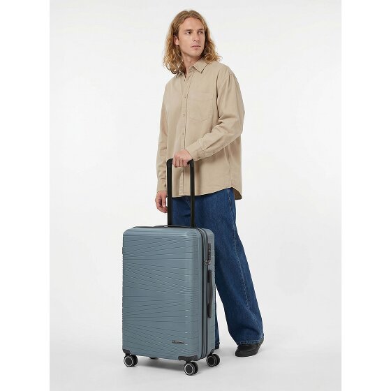 Franky Dallas 3.0 Carrello a 4 ruote M 65 cm con piega elastica
