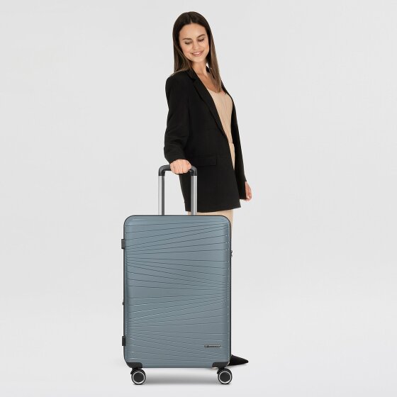 Franky Dallas 3.0 Carrello a 4 ruote M 65 cm con piega elastica