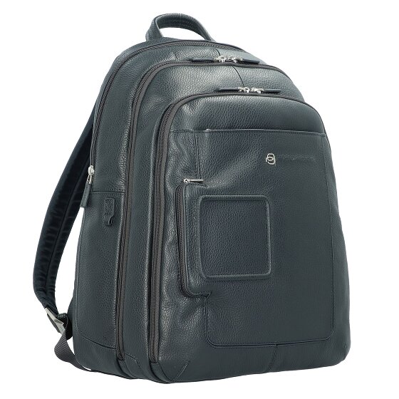Piquadro Vibe Zaino in pelle 43 cm Scomparto per computer portatile
