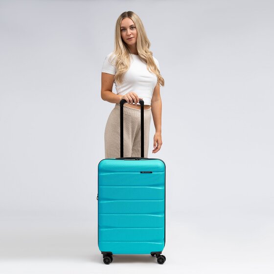 Franky Monaco 4.0 Carrello a 4 ruote M 66 cm con piega ad espansione