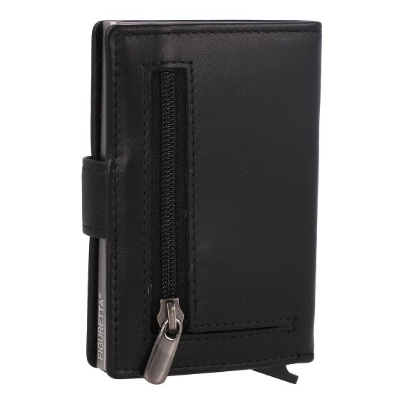 Greenburry Nappa Custodia per carta di credito Protezione RFID Pelle 7 cm