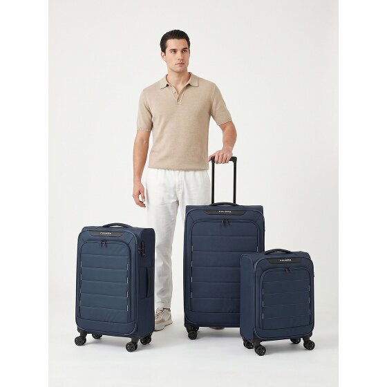 Travelite Skaii 4 ruote Set di valigie 3 pezzi espandibile