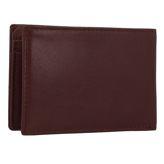 Braun Büffel Arezzo Portafoglio Protezione RFID Pelle 10.5 cm