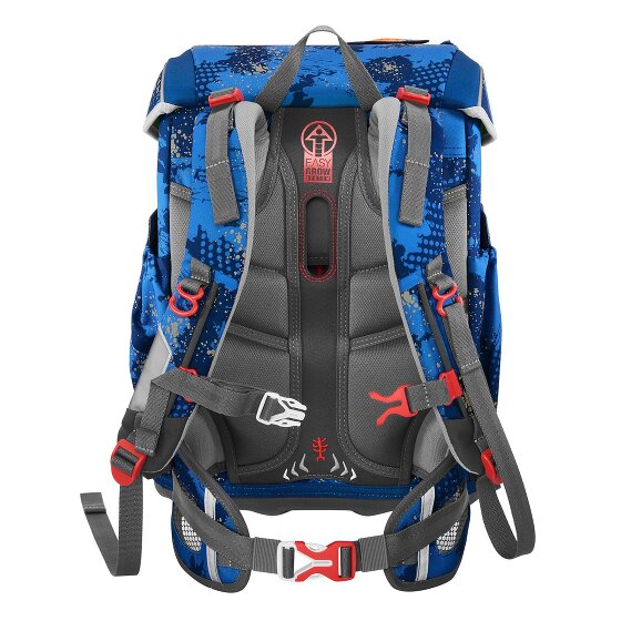 Step by Step Cloud Reflect Set di borse per la scuola 5 pezzi