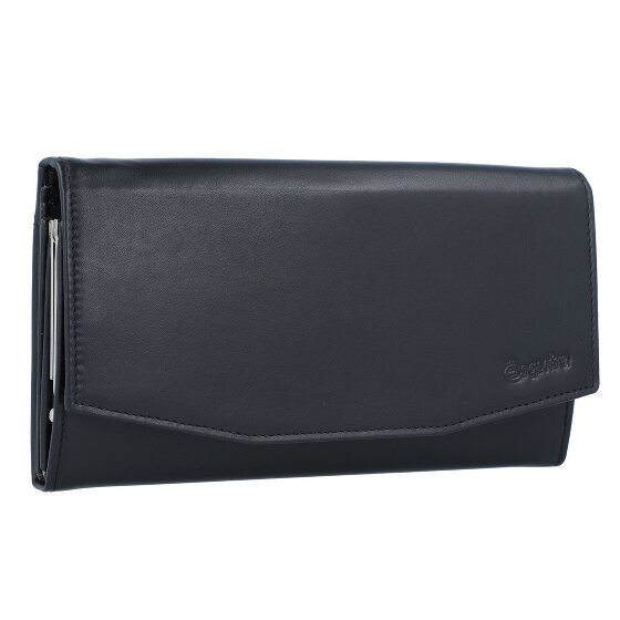 Esquire Nuovo portafoglio di seta in pelle 18 cm