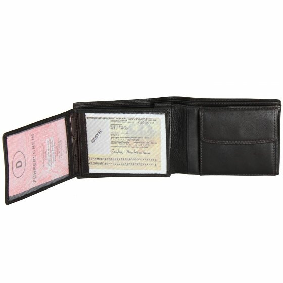 Esquire Portafoglio Duo in pelle 12,5 cm