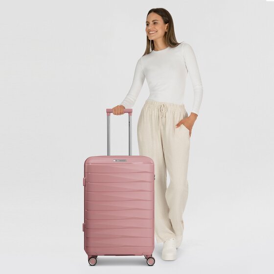 Franky London 4 ruote Carrello M 65 cm con piega di espansione