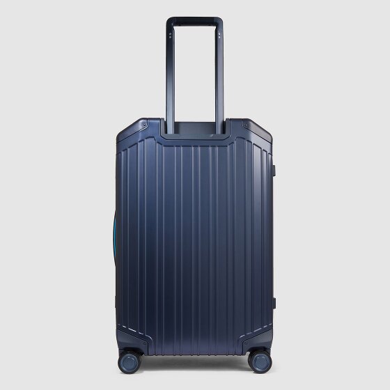 Piquadro Carrello PQ-Alub a 4 ruote in alluminio, 69 cm