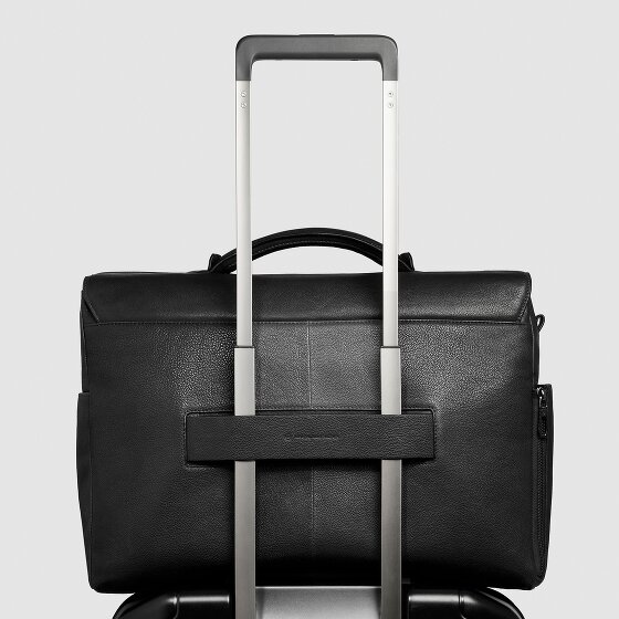 Piquadro Cronus Valigetta Pelle 31 cm Scomparto per laptop