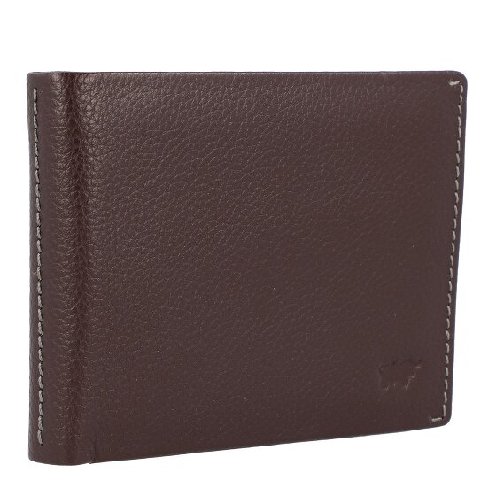 Braun Büffel Portafoglio Prato RFID in pelle 12 cm