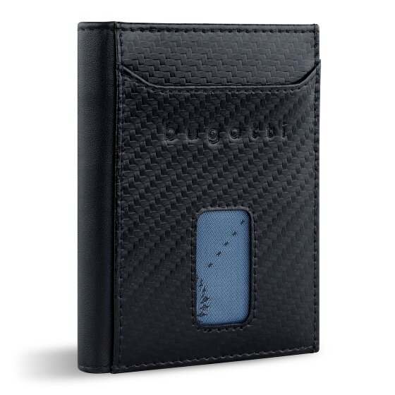 bugatti Secure Slim Portafoglio Protezione RFID Pelle 8 cm