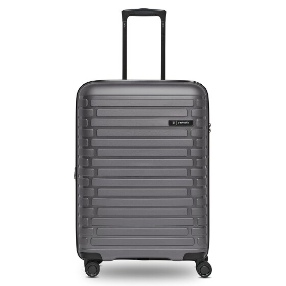 Pactastic Collection 04 THE MEDIUM + 4 ruote Carrello M 66 cm con piega di espansione