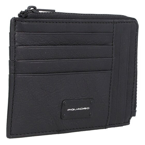 Piquadro Harper Custodia per carte di credito in pelle 13 cm