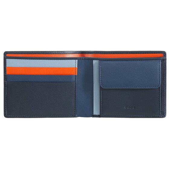 DuDu Portafoglio RFID in pelle 11 cm