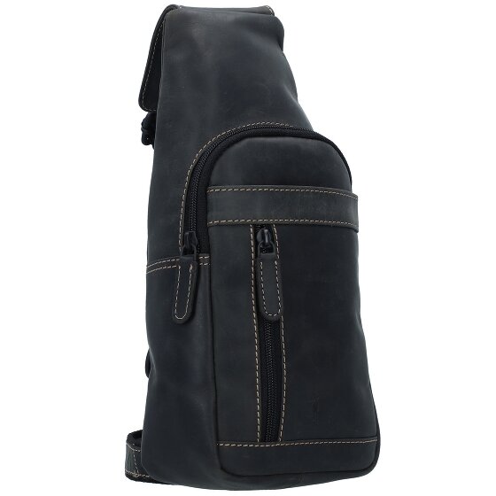 Jack Kinsky Baltimore 17 Borsa a tracolla in pelle 30 cm