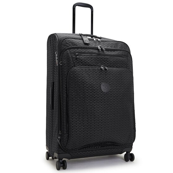 Kipling Basic Plus New Youri Spin 4 ruote Carrello L 76 cm con piega di espansione