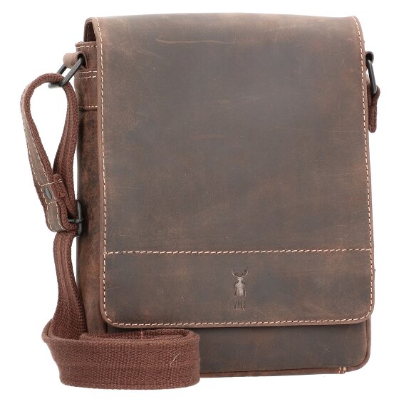 Jack Kinsky Baltimore 3 Borsa a tracolla in pelle 19 cm