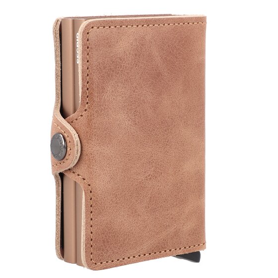 Secrid Twinwallet Porta carte di credito vintage RFID in pelle 6,5 cm
