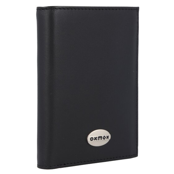 oxmox Leather Portafoglio Protezione RFID Pelle 9.5 cm
