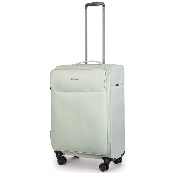 Stratic Stratic Light + 4 ruote Carrello 68 cm con piega di espansione