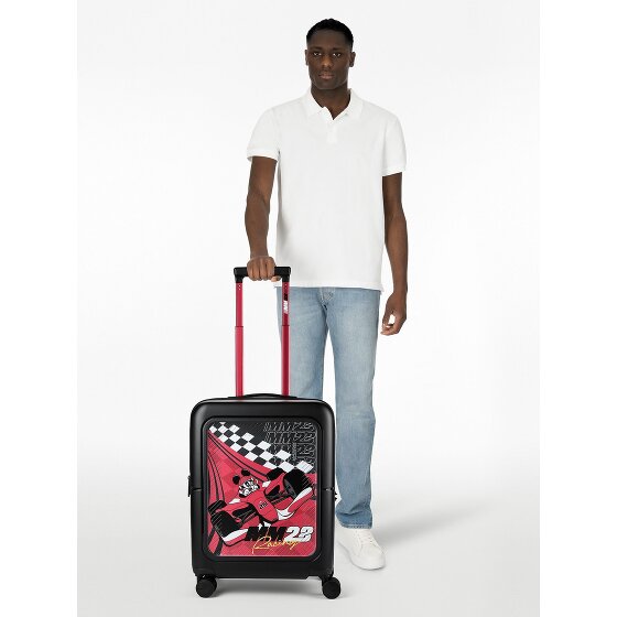 American Tourister Dashpop Disney 4 ruote Carrello della cabina 55 cm con piega di espansione