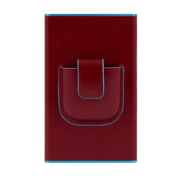 Piquadro Black Square Custodia per carta di credito Protezione RFID Pelle 6 cm