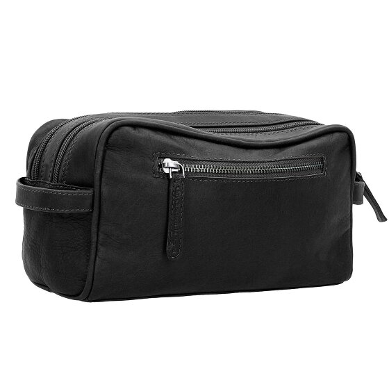 The Chesterfield Brand Wax Pull Up Borsa da toilette Pelle 24 cm
