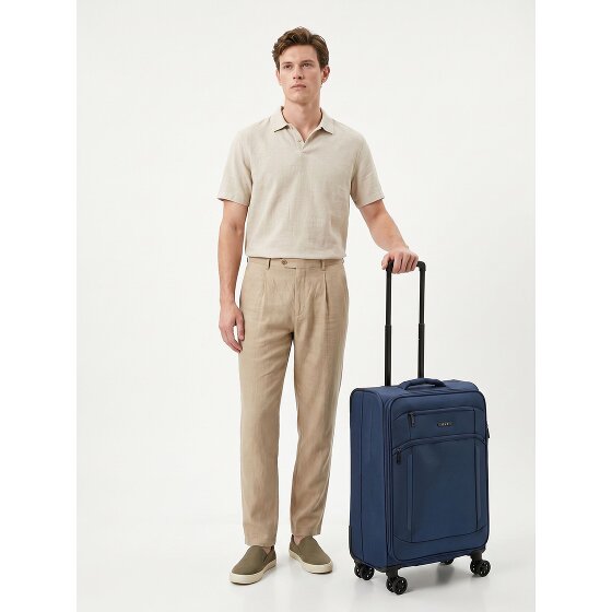 d&n Travel Line 9804 4 ruote Carrello M 68 cm espandibile