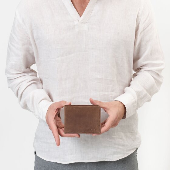 Redolz Portafoglio QF RFID in pelle Essentials 12 cm