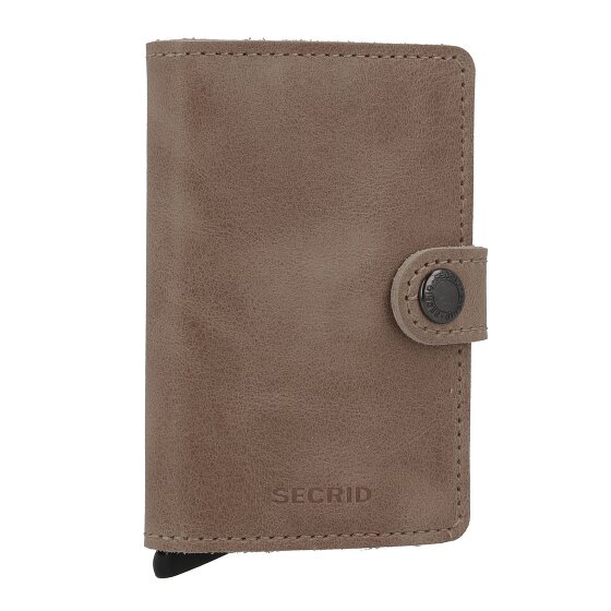 Secrid Miniwallet Vintage Custodia per carte di credito Portafoglio RFID in pelle 6,5 cm