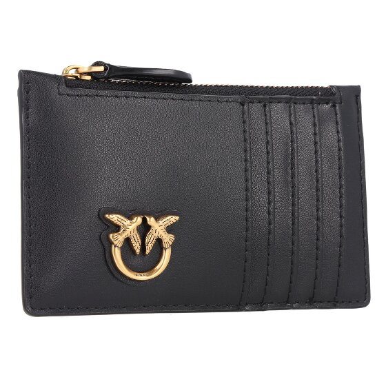 PINKO Airone Custodia per carta di credito Vera Pelle 13.5 cm